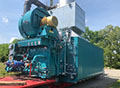 82,500 Pounds per Hour (lbs/hr), 399 PSIG Saturated Steam Trailer-Mounted Watertube Boiler